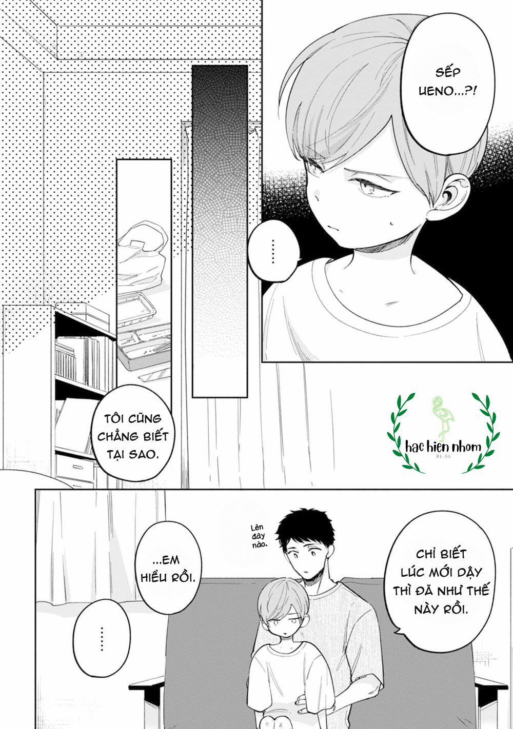 Sếp tôi bị trẻ hóa mất rồi 2 trang 6