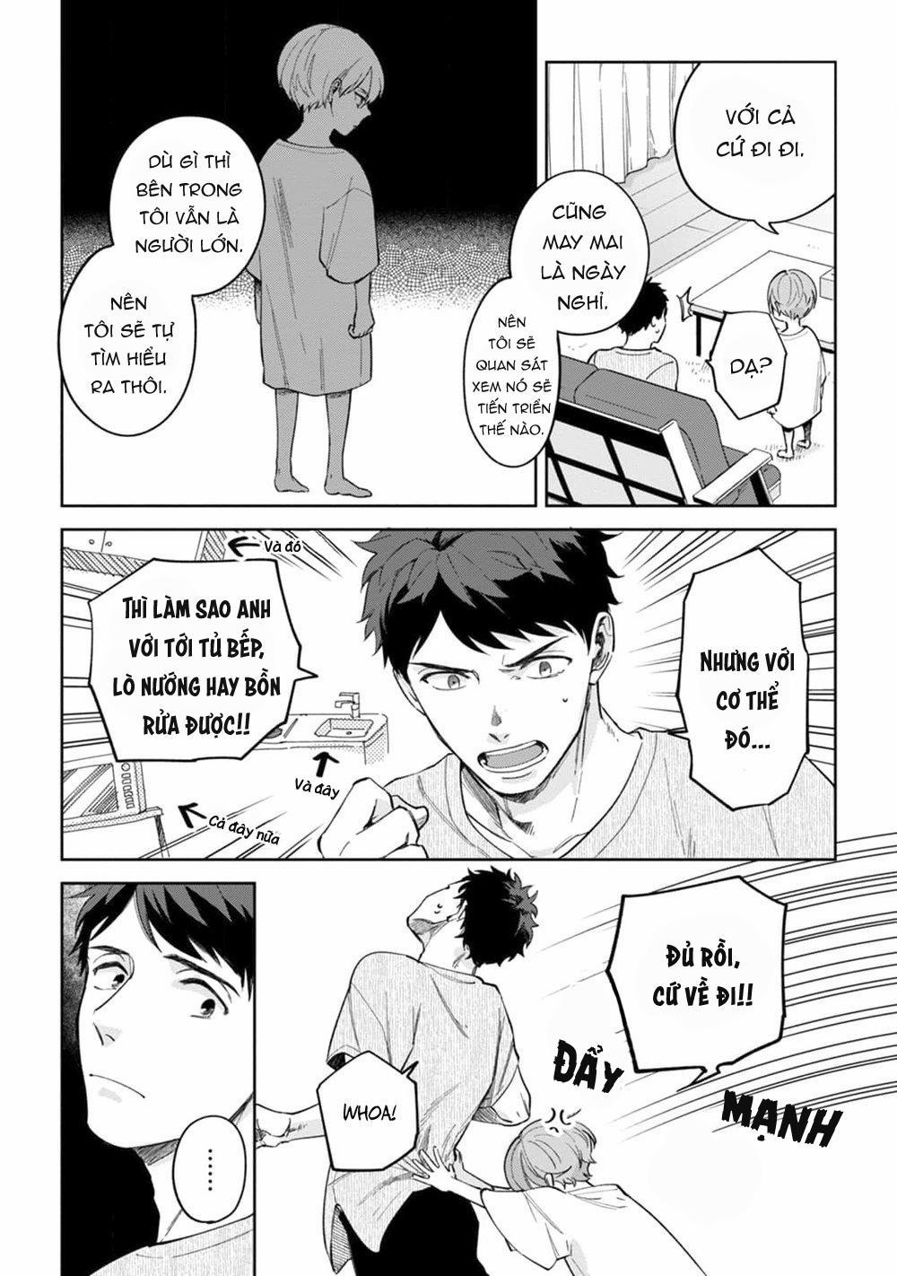 Sếp tôi bị trẻ hóa mất rồi 2 trang 8