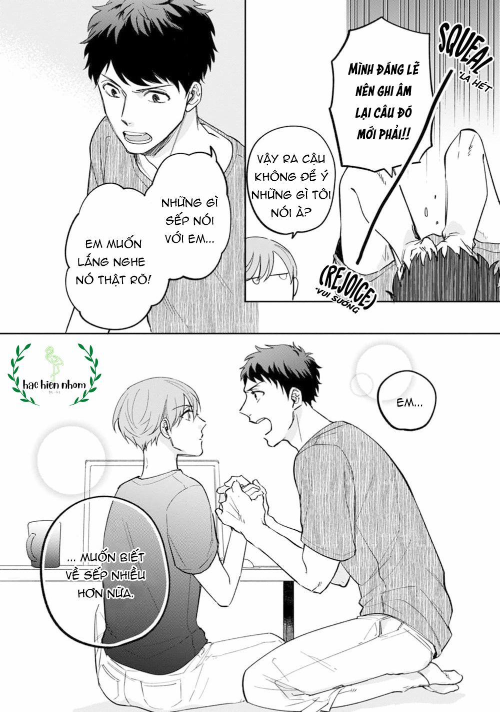 Sếp tôi bị trẻ hóa mất rồi 3 trang 10