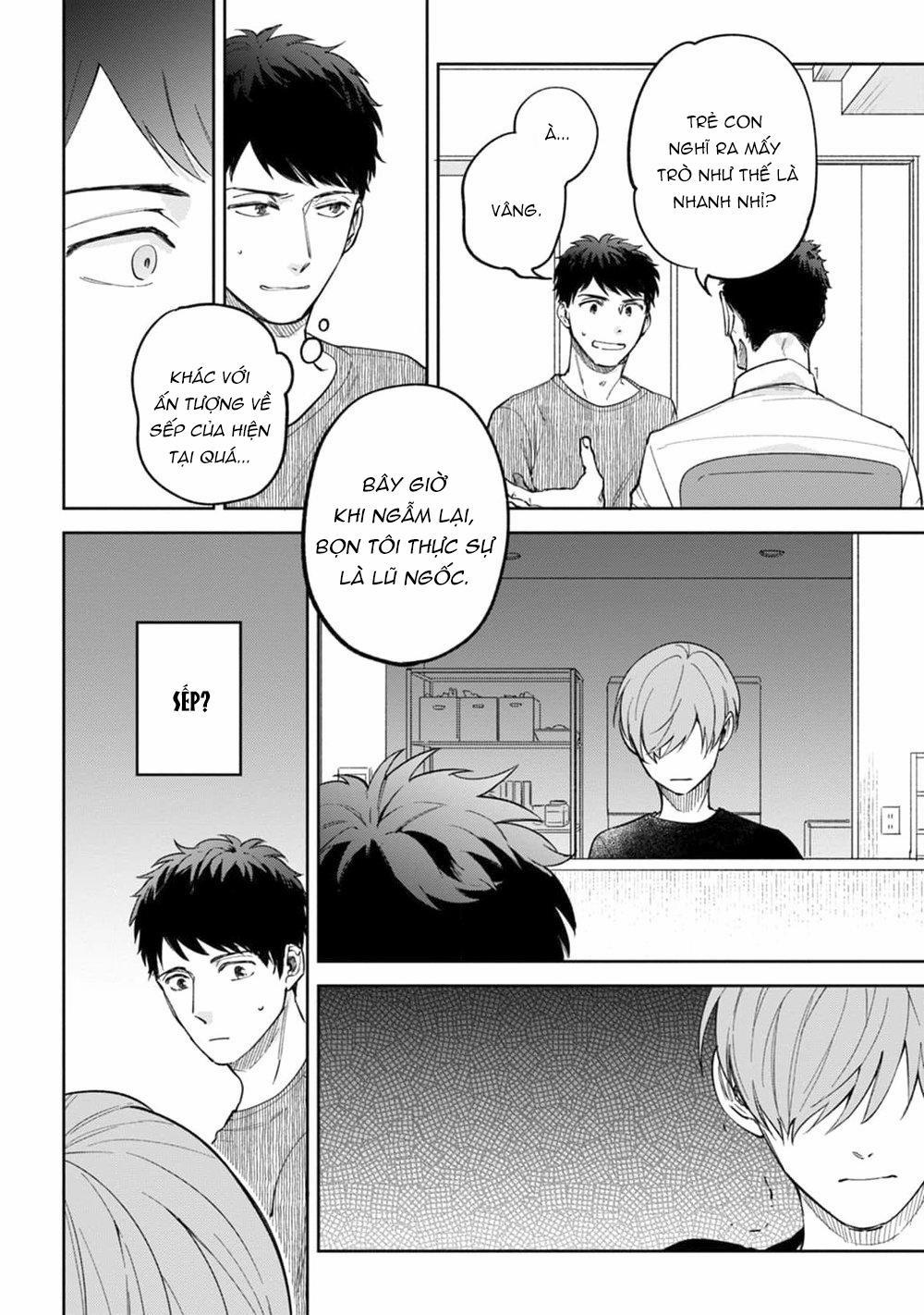 Sếp tôi bị trẻ hóa mất rồi 3 trang 22