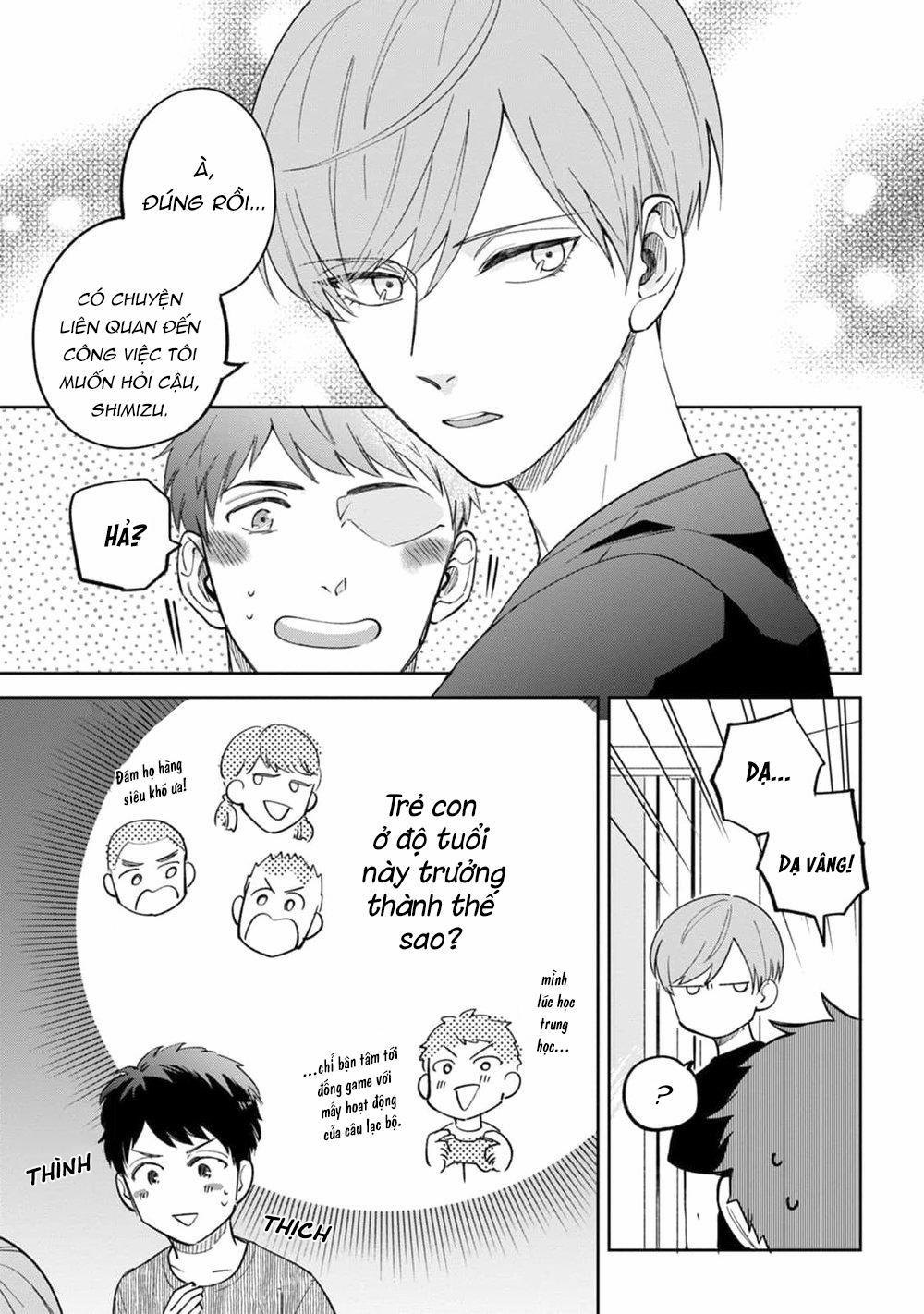 Sếp tôi bị trẻ hóa mất rồi 3 trang 7