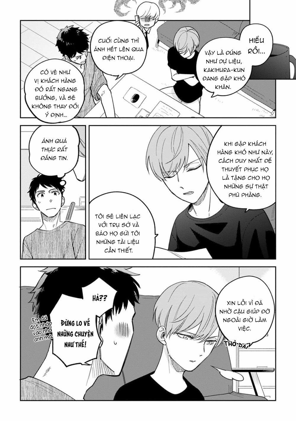 Sếp tôi bị trẻ hóa mất rồi 3 trang 8