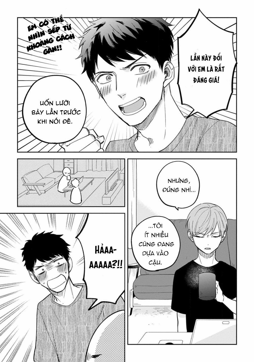 Sếp tôi bị trẻ hóa mất rồi 3 trang 9