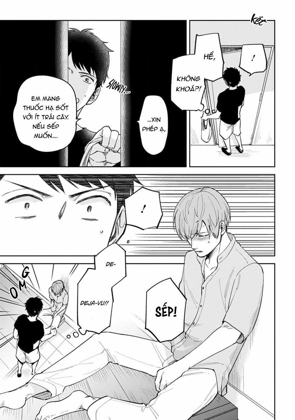 Sếp tôi bị trẻ hóa mất rồi 4 trang 14