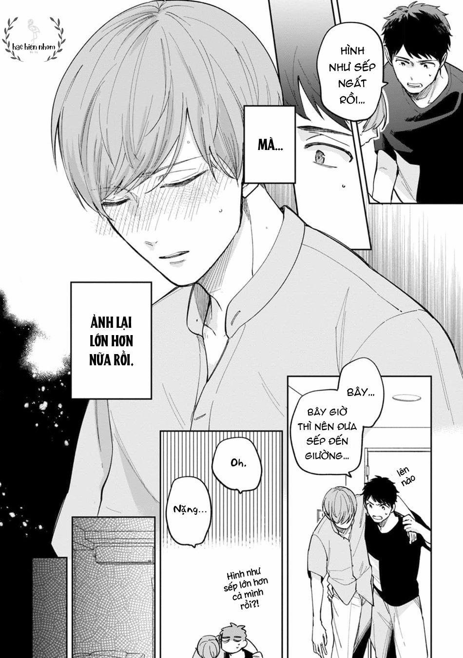 Sếp tôi bị trẻ hóa mất rồi 4 trang 15