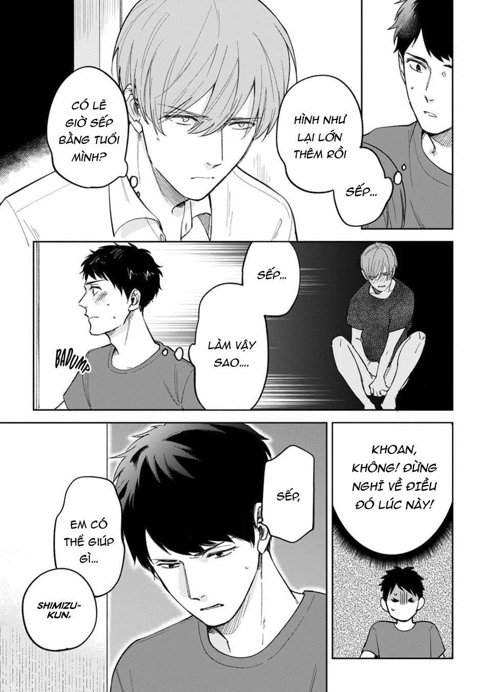 Sếp tôi bị trẻ hóa mất rồi 4 trang 27