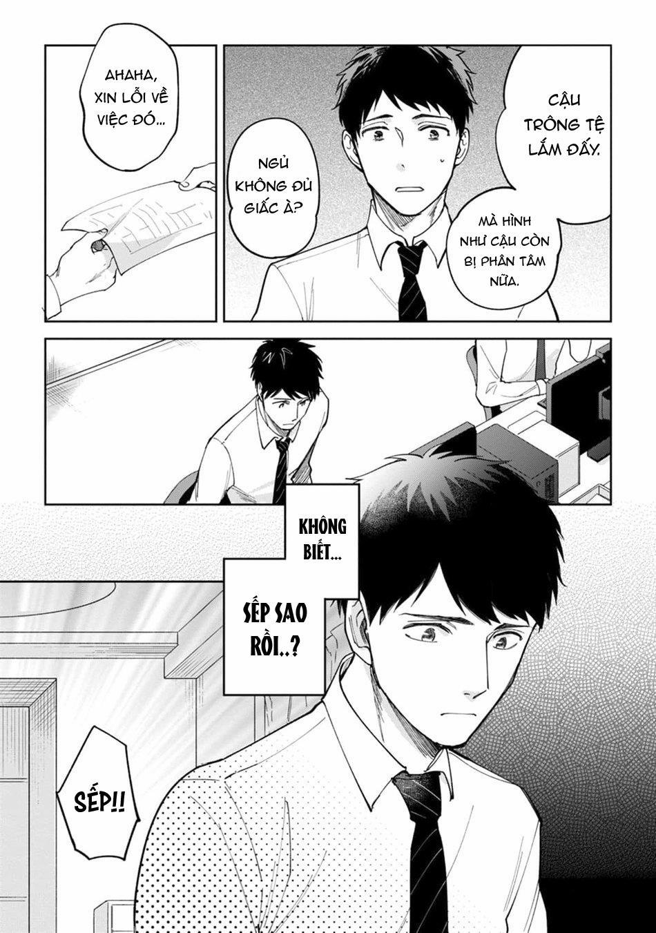 Sếp tôi bị trẻ hóa mất rồi 4 trang 4