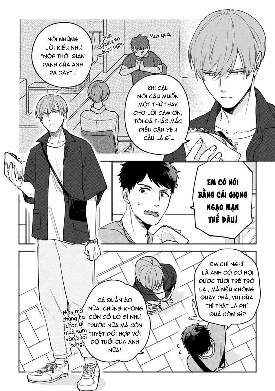 Sếp tôi bị trẻ hóa mất rồi 5 trang 12