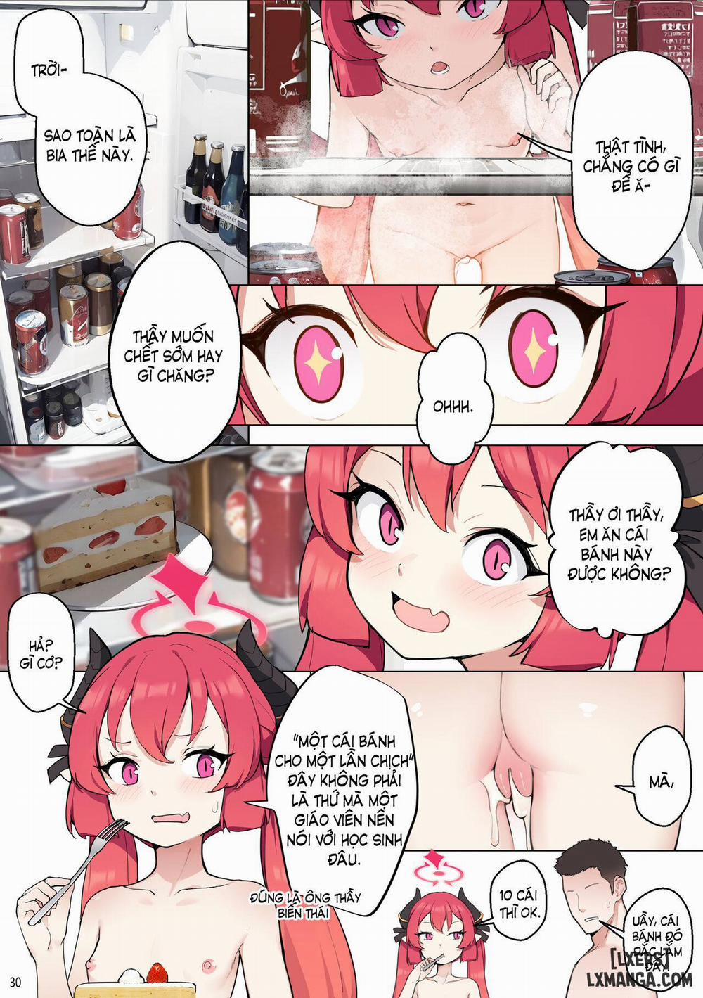 Series Oneshot Các Doujinshi Của Blue Archive P.2 Cho em ăn, thầy ơi!!- Truyện Màu trang 30