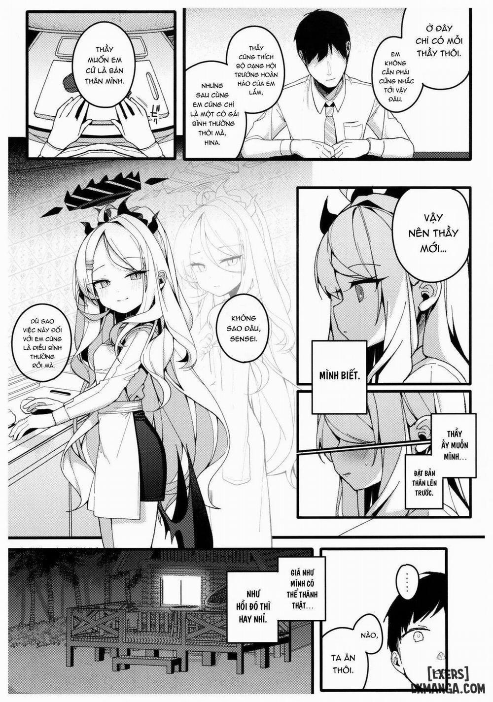 Series Oneshot Các Doujinshi Của Blue Archive P.2 Để lại những giấc mơ mùa hè trong những cơn sóng đó trang 7
