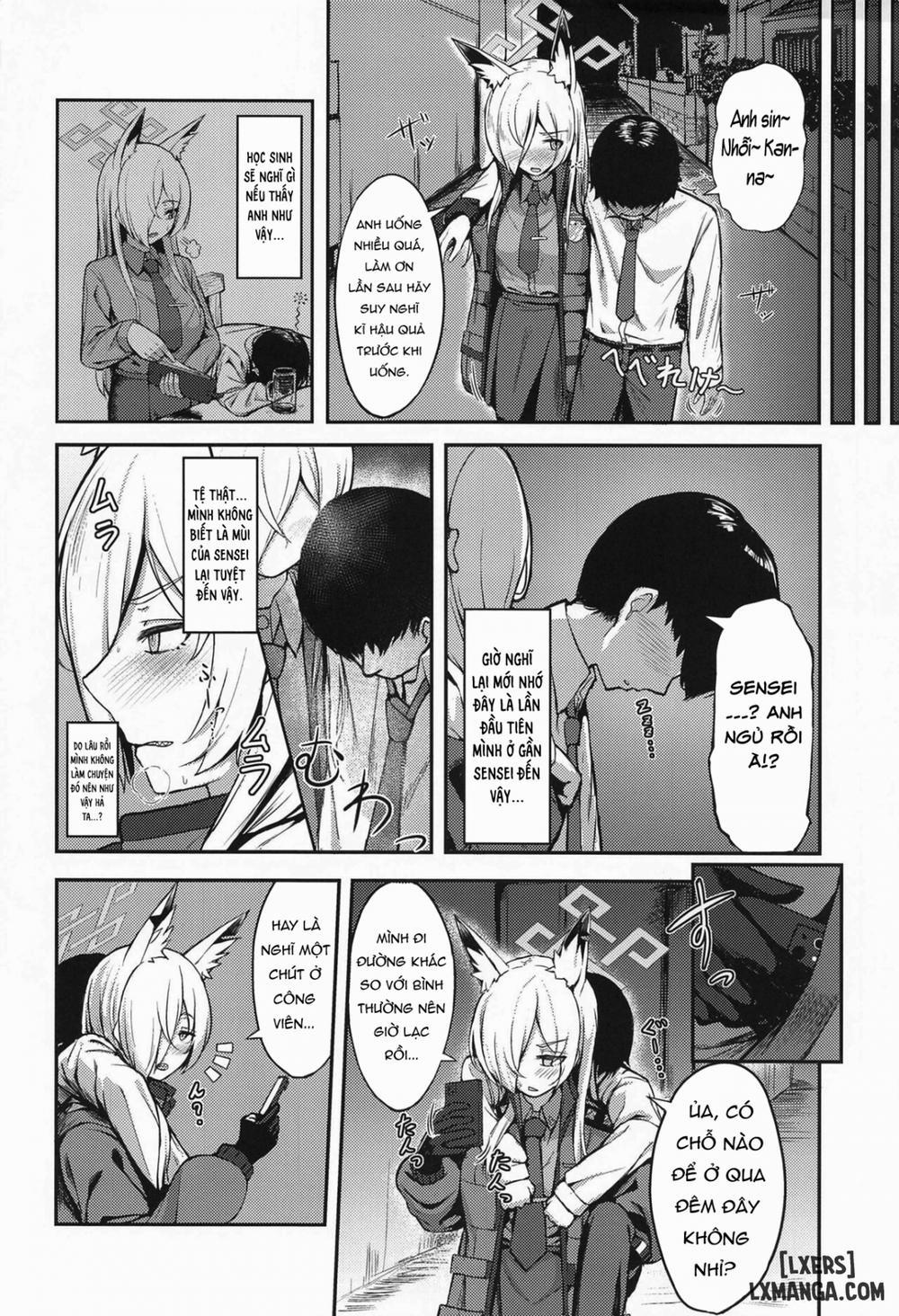 Series Oneshot Các Doujinshi Của Blue Archive P.2 Điên cuồng trang 2