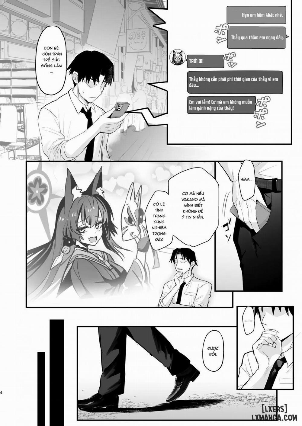 Series Oneshot Các Doujinshi Của Blue Archive P.2 Wakamo-san, That's 0 Cold trang 5