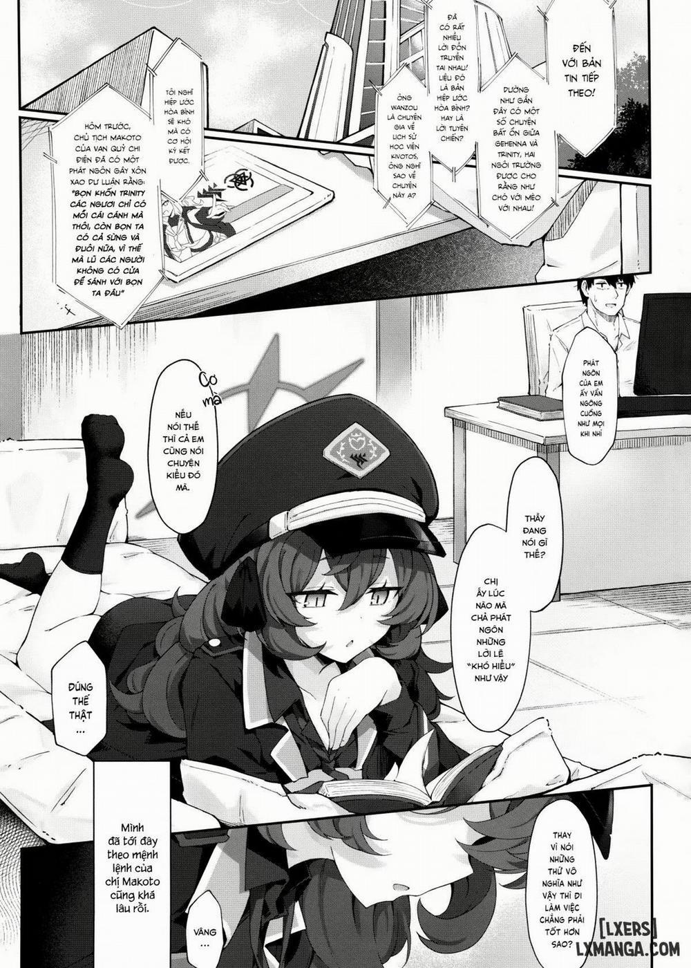 Series Oneshot Các Doujinshi Của Blue Archive P.3 Iro wa ni oedo yoi shireba trang 2