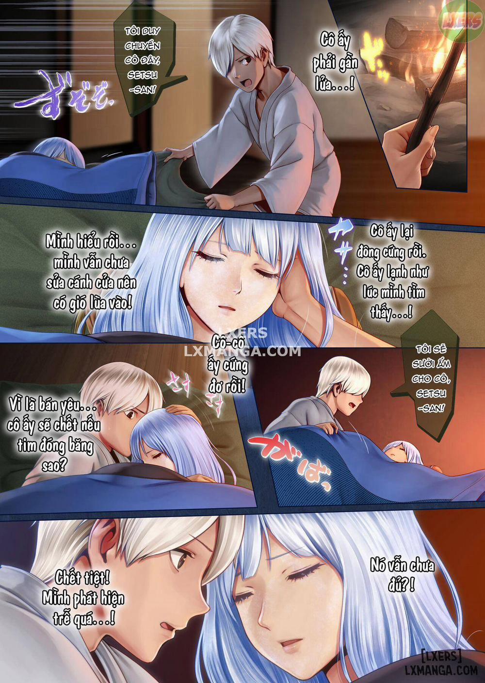 Setsu, the Yuki-onna of the Night Oneshot trang 10