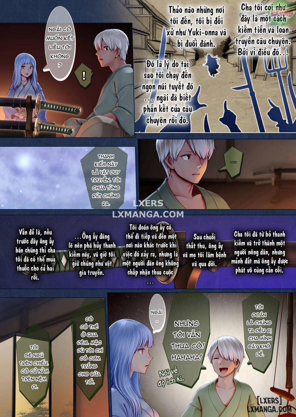 Setsu, the Yuki-onna of the Night Oneshot trang 8