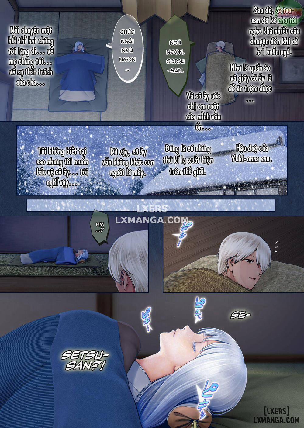 Setsu, the Yuki-onna of the Night Oneshot trang 9