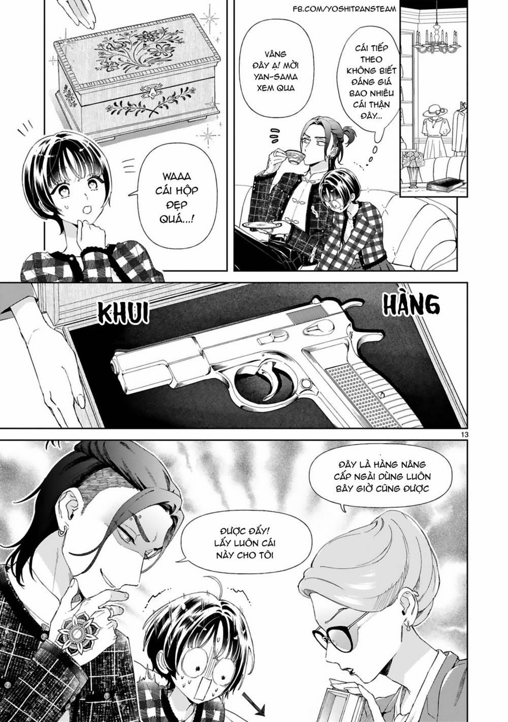 Sewayaki Mafia To Hakkou Shoujo 2 trang 13