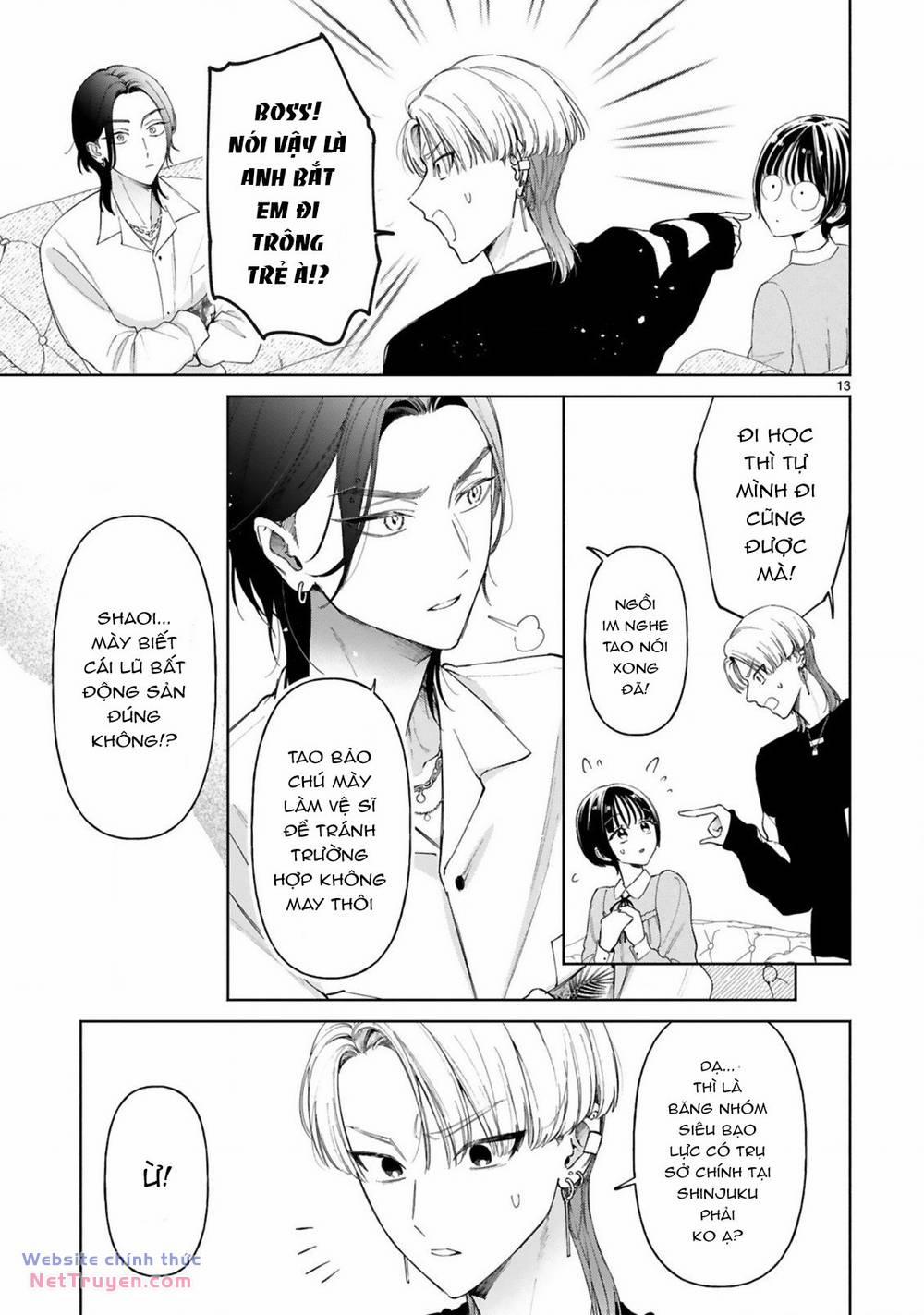 Sewayaki Mafia To Hakkou Shoujo 7 trang 13