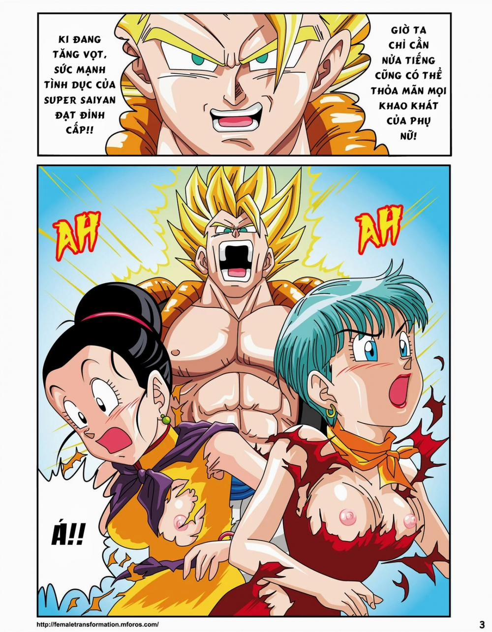 Sex Saiyan! Oneshot trang 4
