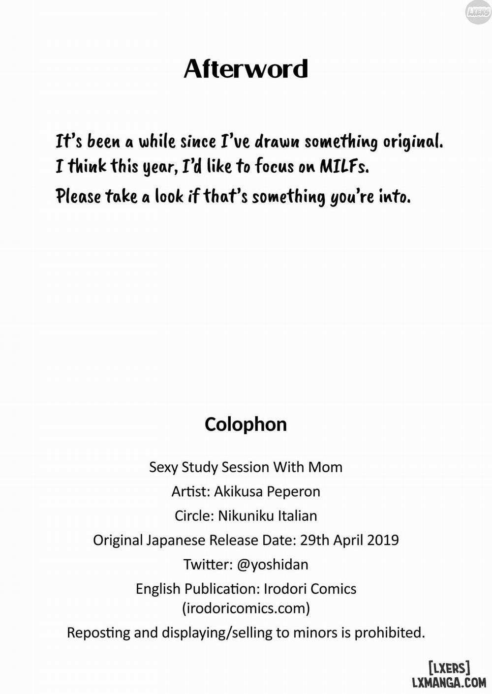 Sexy Study Session With Mom Oneshot trang 27