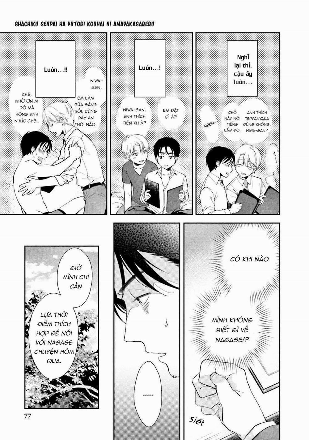 Shachiku Senpai Wa Yutori Kouhai Ni Sakaraenai 3 trang 8