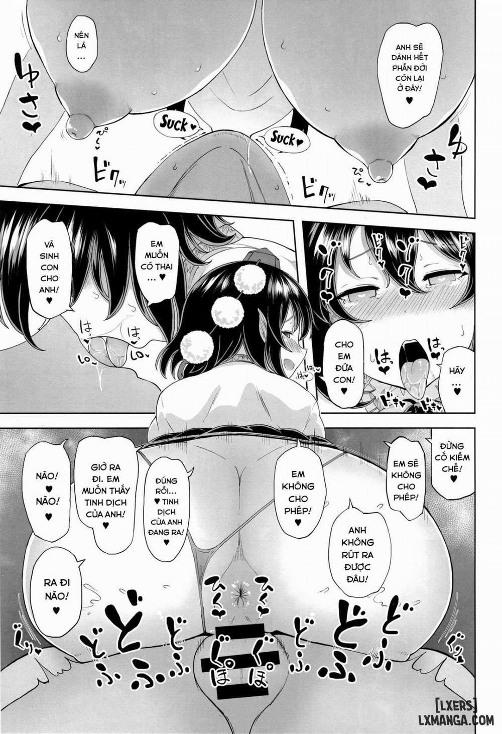 Shameimaru Aya no Inyoku Rakuen Oneshot trang 18