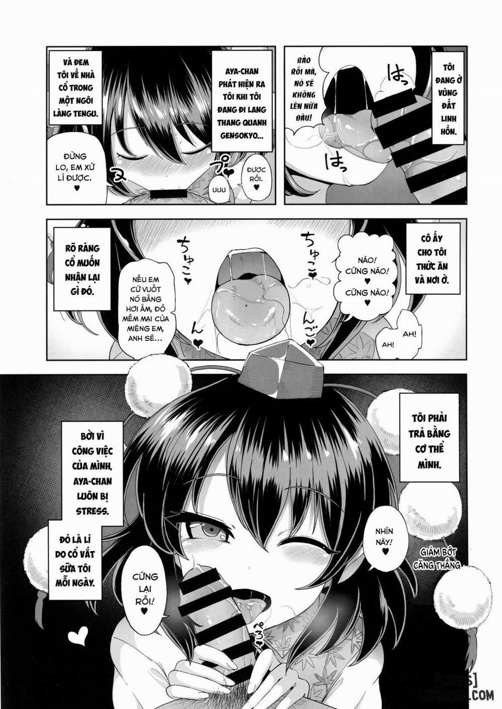 Shameimaru Aya no Inyoku Rakuen Oneshot trang 2