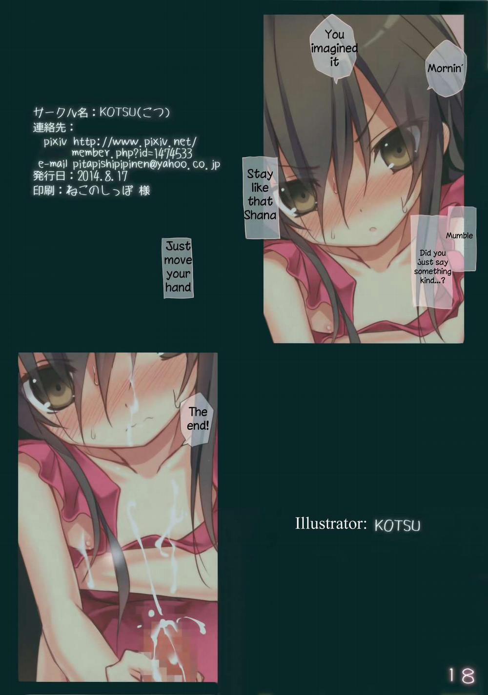 Shana No Kiss De Okita. (Shakugan No Shana) oneshot trang 17