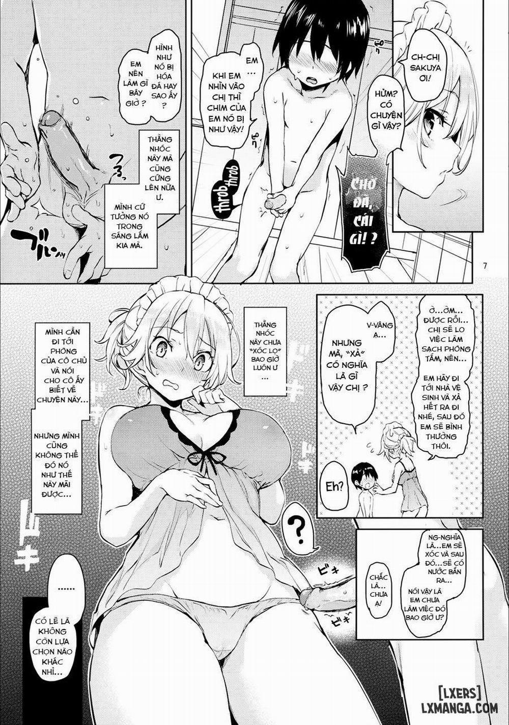 Shasei Kanri Shite Kudasai Sakuya-san Oneshot trang 3