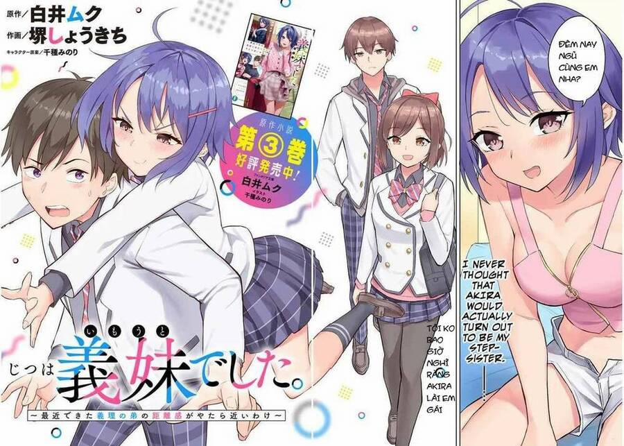 She Was Actually My Stepsister ~Recently, The Sense Of Distance Between Me And My New Stepbrother Is Incredibly Close~ 1 trang 1