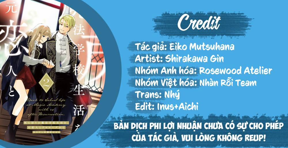 Shi Ni Modori No Mahou Gakkou Seikatsu Wo, Moto Koibito To Prologue Kara 8 trang 0