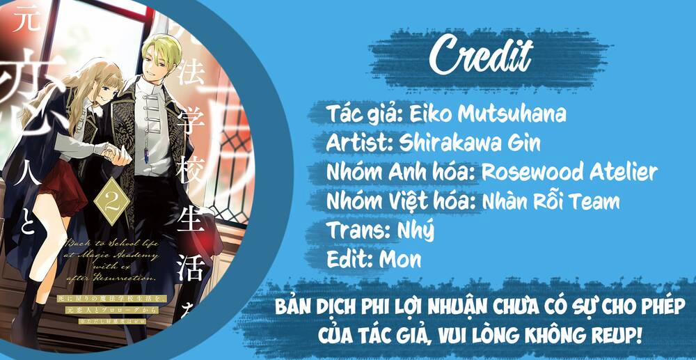 Shi Ni Modori No Mahou Gakkou Seikatsu Wo, Moto Koibito To Prologue Kara 9 trang 0