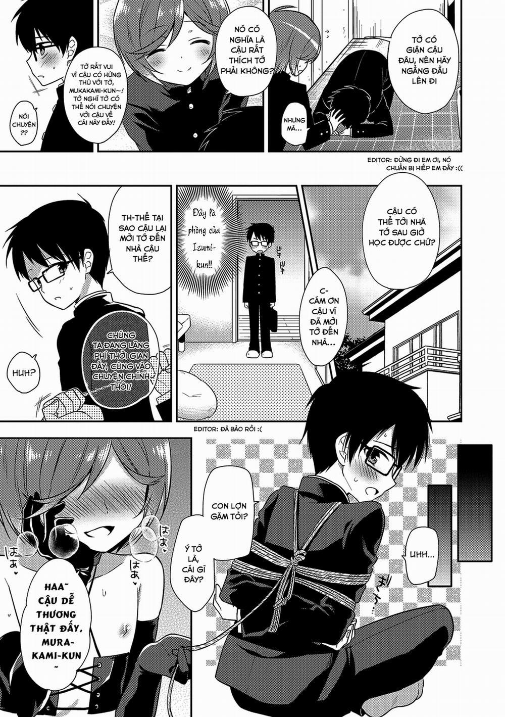 Shibari Shibarare Hodasarete Oneshot trang 3