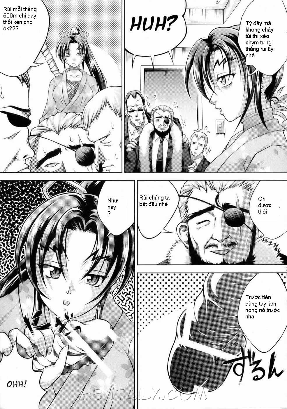 Shigure no Arubaito (Historys Strongest Disciple Kenichi) Oneshot trang 8