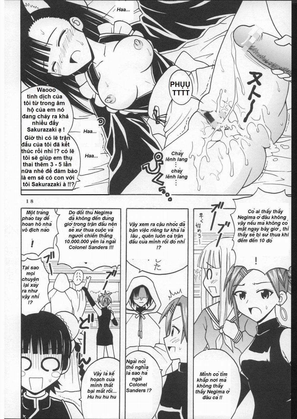 Shikima Sensei Negi Batsu! 8 (Mahou Sensei Negima) Oneshot trang 18