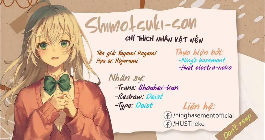 Shimotsuki-san Chỉ Thích Nhân Vật Nền 13.1 trang 16