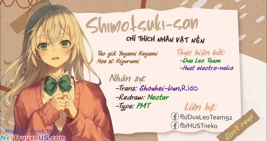 Shimotsuki-san Chỉ Thích Nhân Vật Nền 9 trang 29