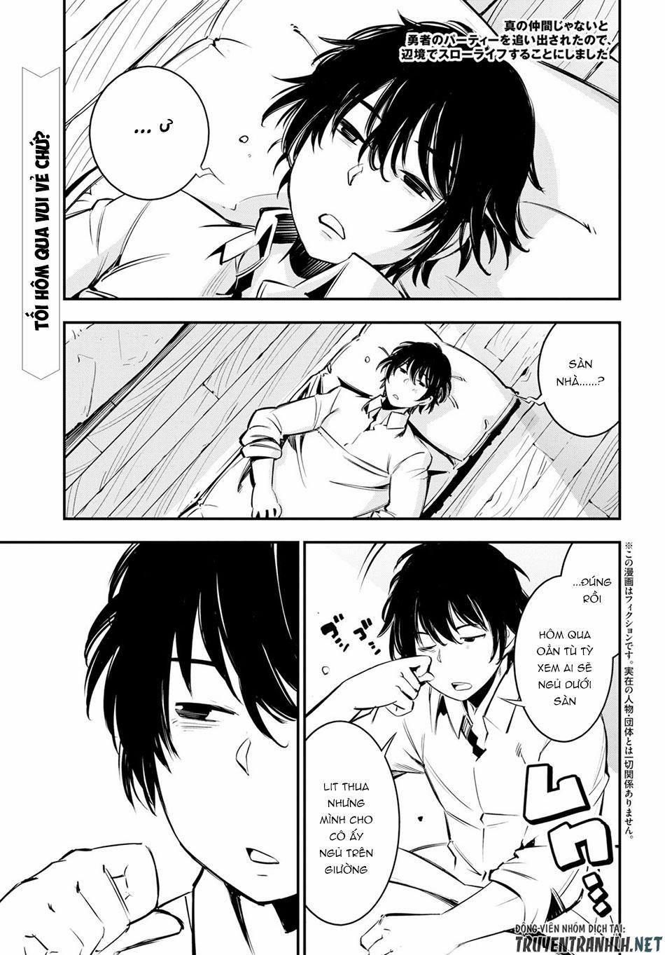 Shin No Nakama Janai To Yuusha No Party Wo Oidasareta No De, Henkyou De Slow Life Suru Koto Ni Shima 7 trang 2