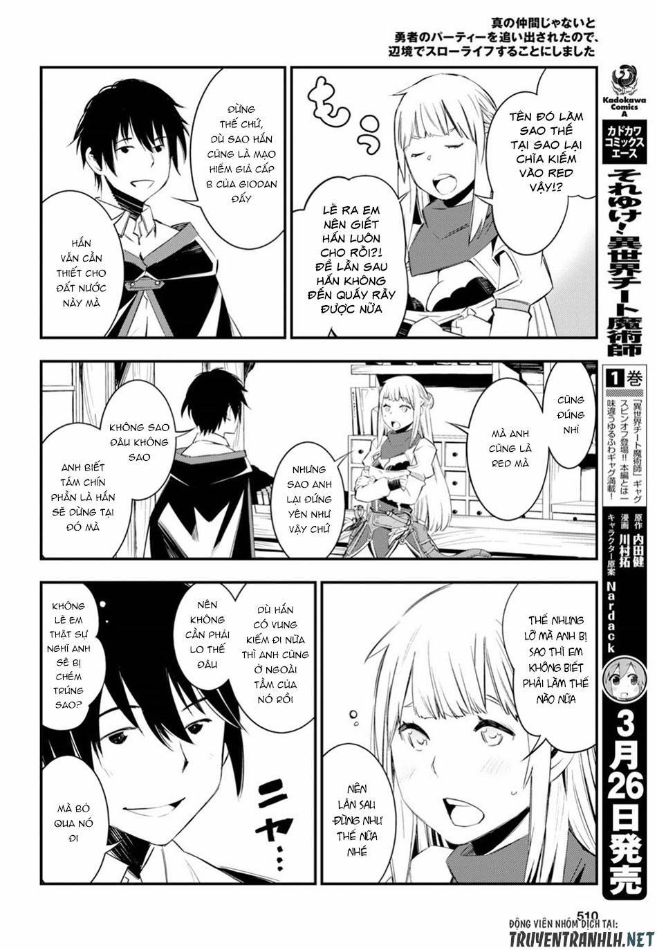 Shin No Nakama Janai To Yuusha No Party Wo Oidasareta No De, Henkyou De Slow Life Suru Koto Ni Shima 9 trang 22