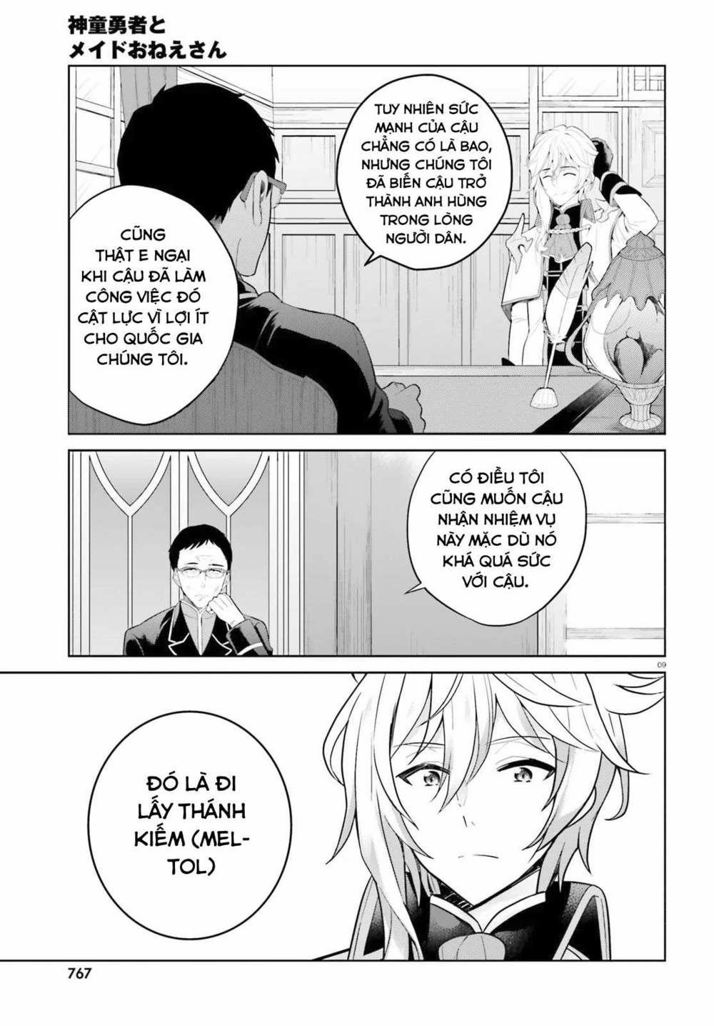 Shindou Yuusha To Maid Onee-San 6 trang 12