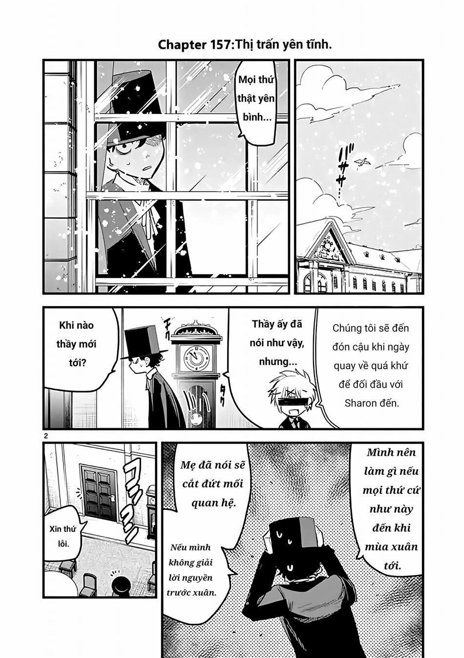 Shinigami Bocchan To Kuro Maid 157 trang 2