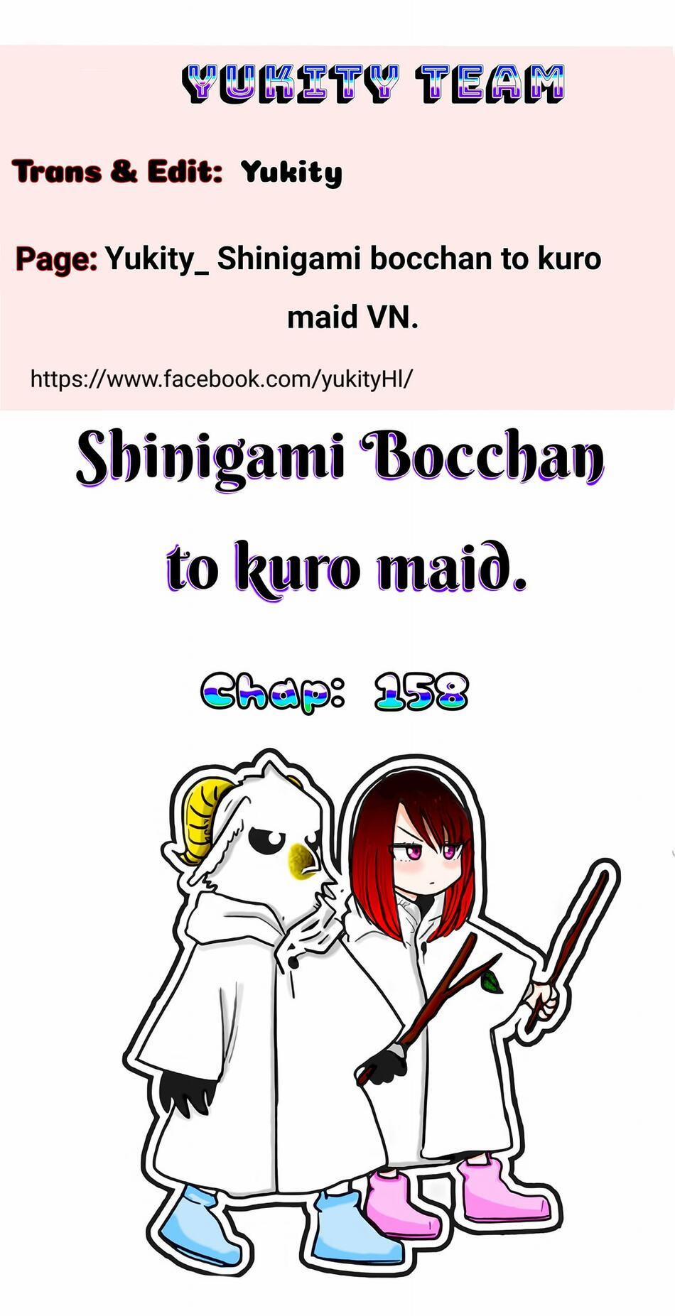Shinigami Bocchan To Kuro Maid 158 trang 0