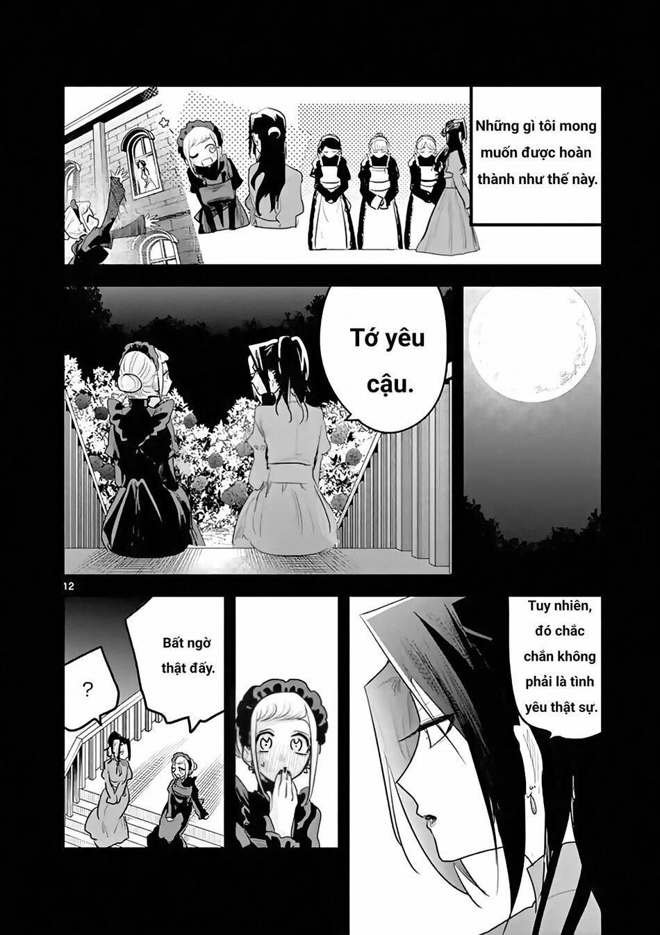 Shinigami Bocchan To Kuro Maid 158 trang 12