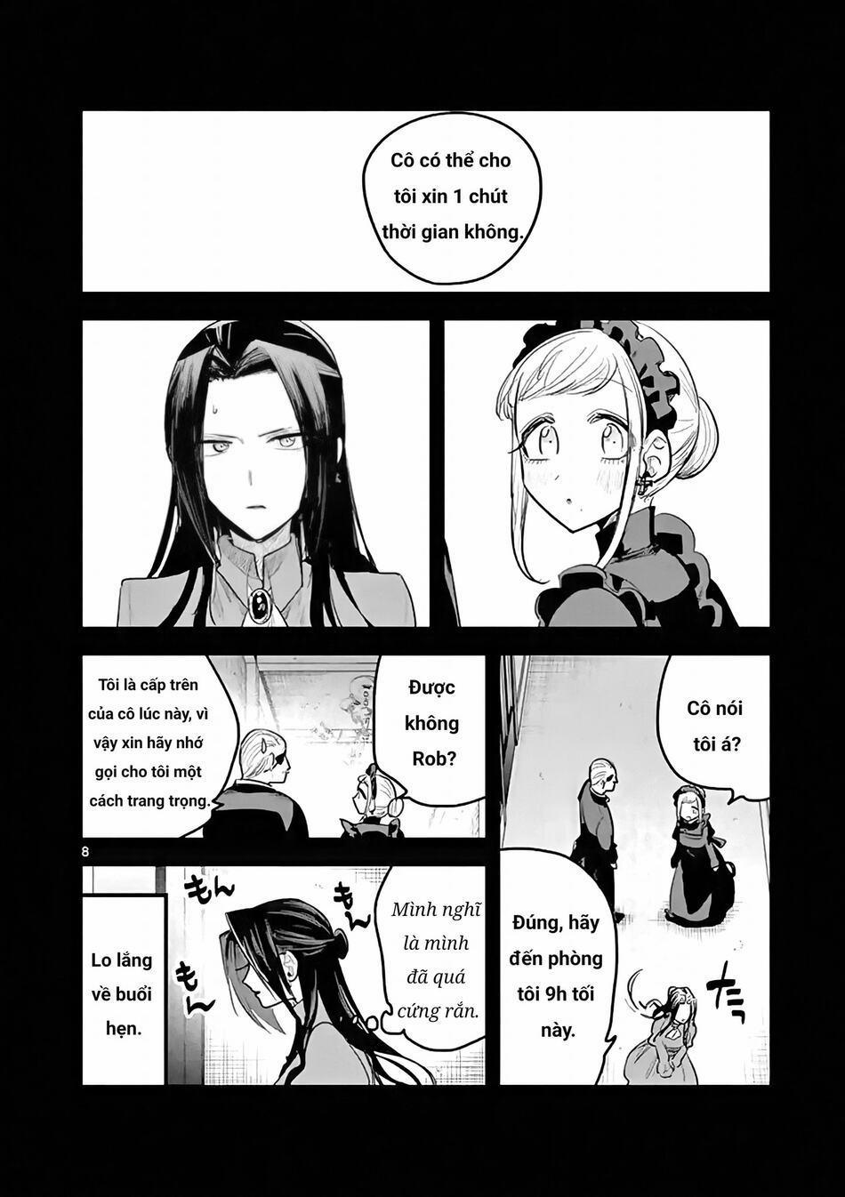 Shinigami Bocchan To Kuro Maid 158 trang 8