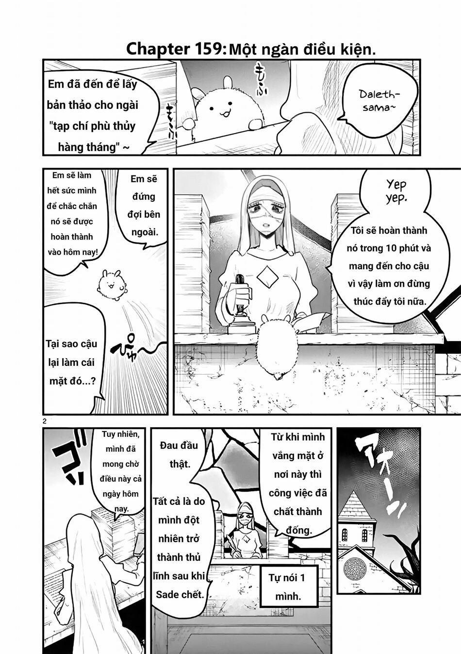 Shinigami Bocchan To Kuro Maid 159 trang 2