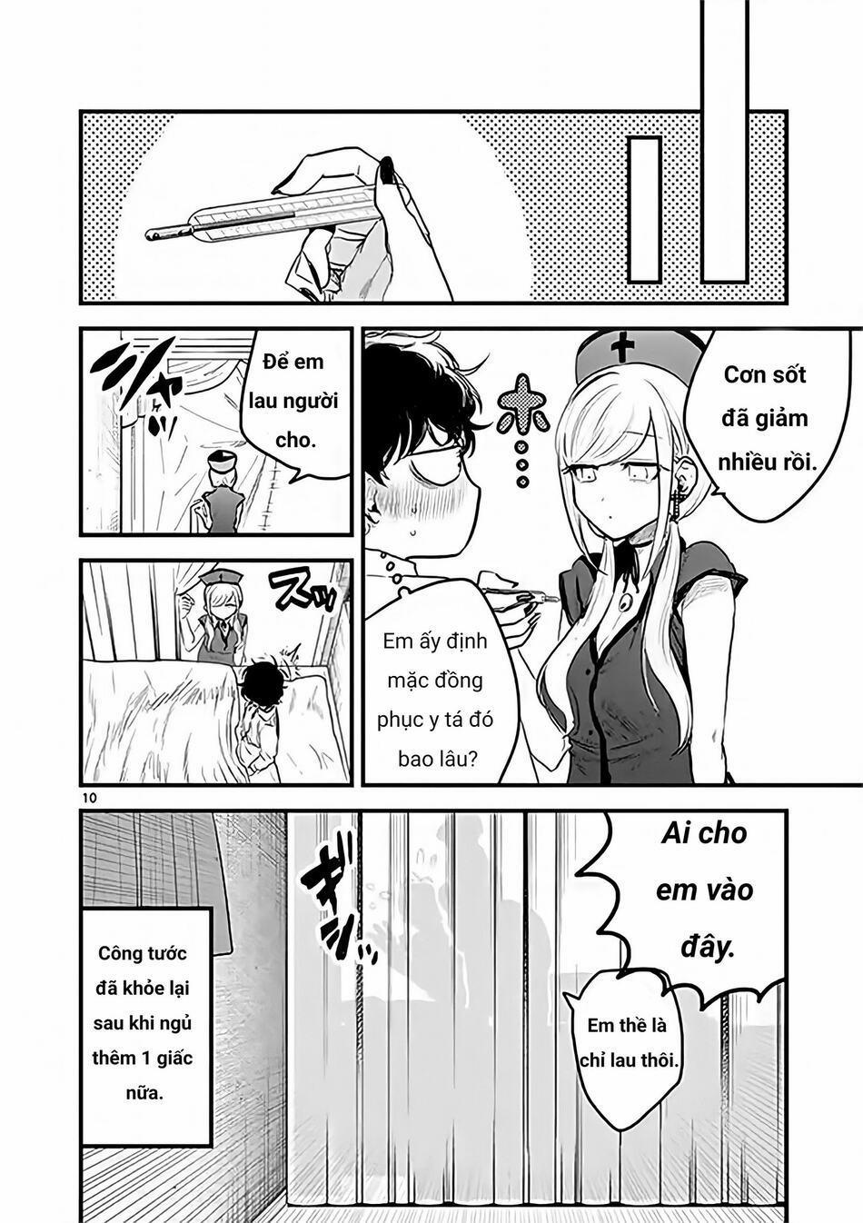 Shinigami Bocchan To Kuro Maid 160 trang 10