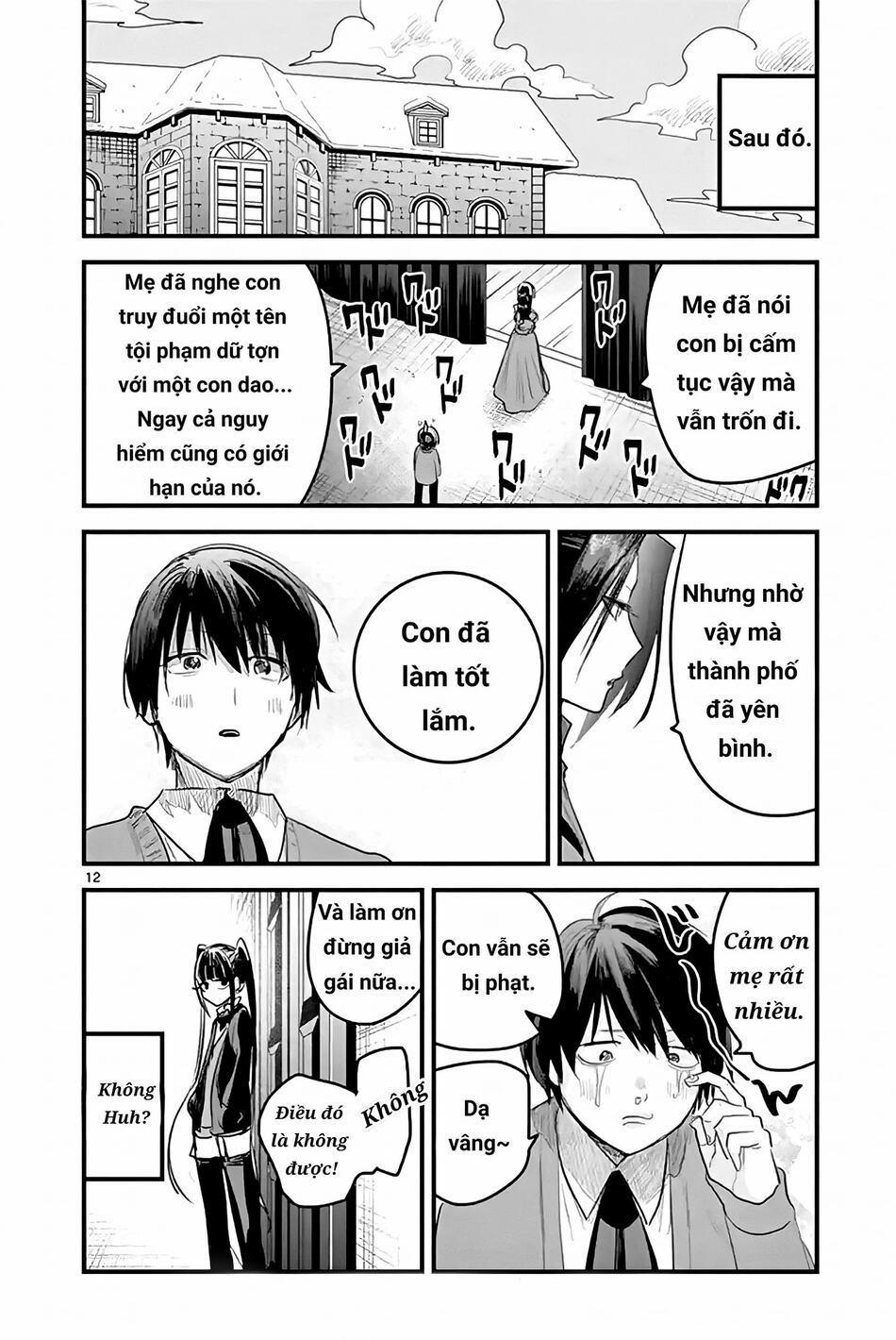 Shinigami Bocchan To Kuro Maid 161 trang 12