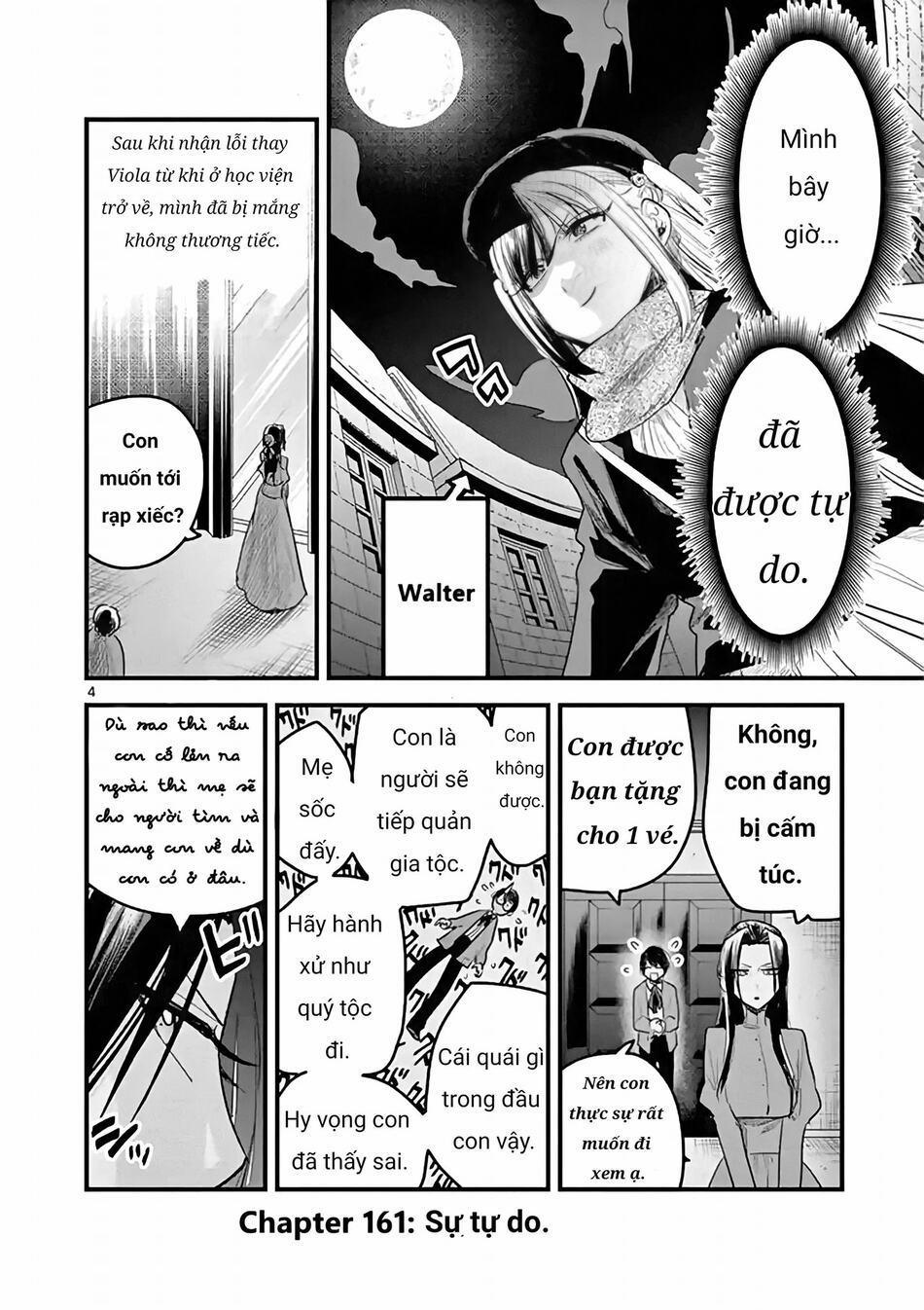 Shinigami Bocchan To Kuro Maid 161 trang 4