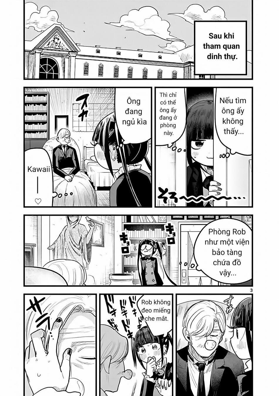 Shinigami Bocchan To Kuro Maid 162 trang 3