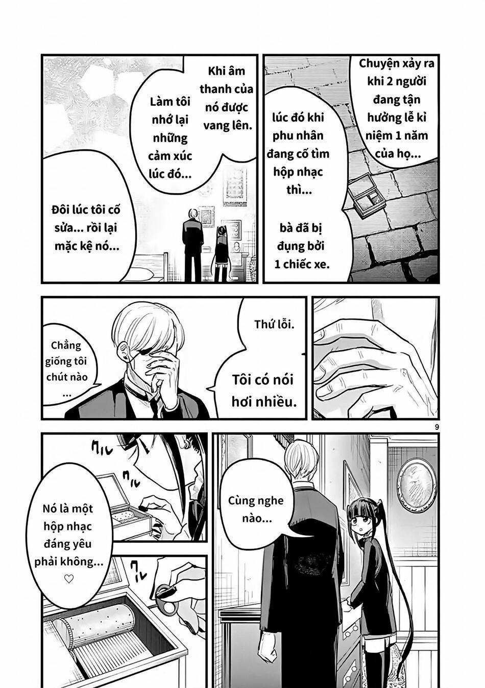 Shinigami Bocchan To Kuro Maid 162 trang 9